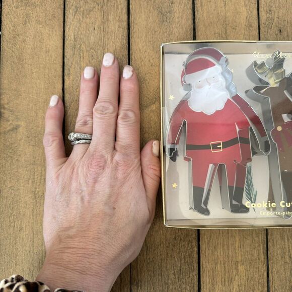 NEW Meri Meri JINGLE ALL THE WAY Christmas Cookie Cutter Set SANTA and REINDEER - Picture 6 of 10